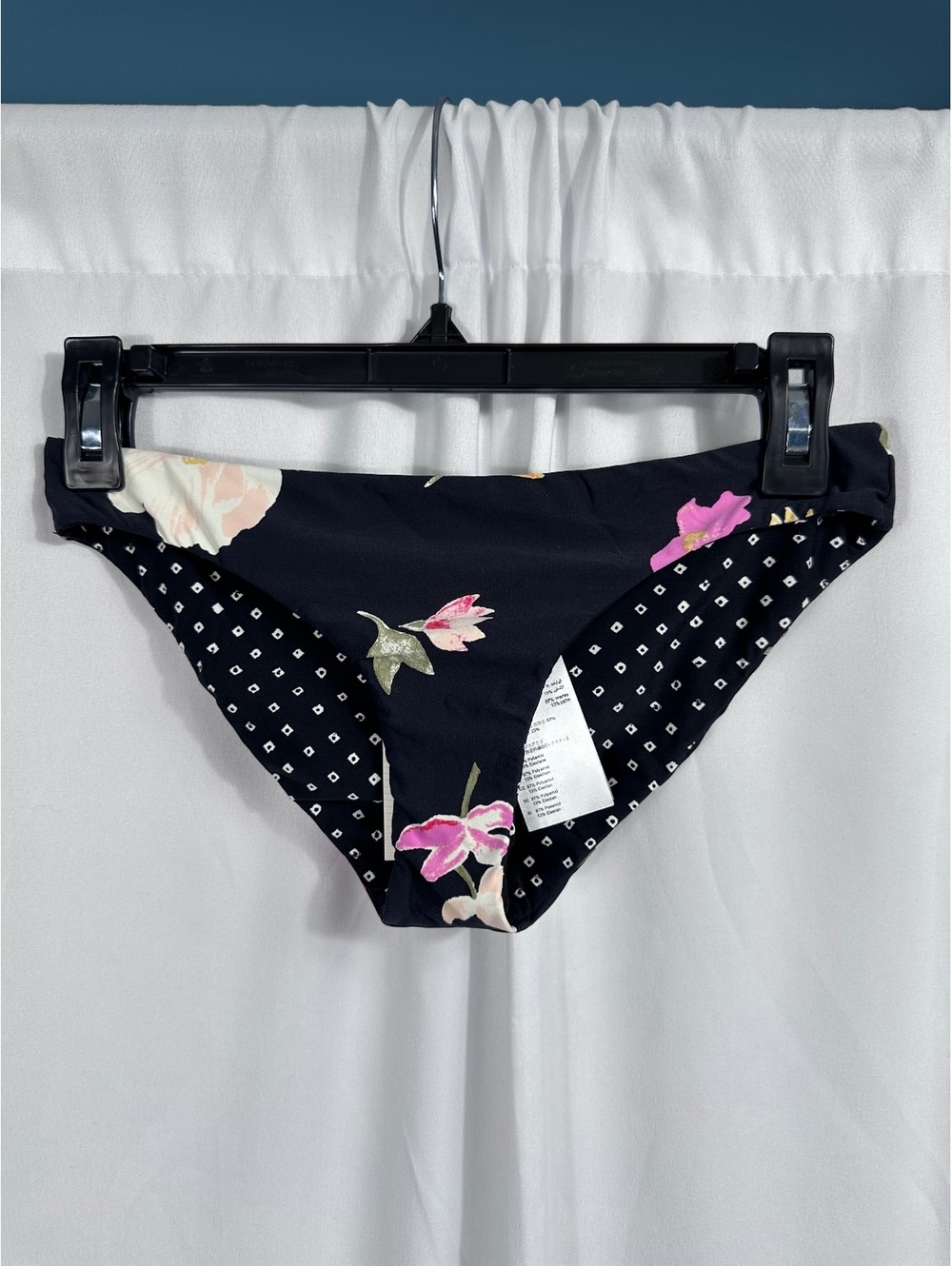 Billabong Lost Light Lowrider Reversible Bikini Bottom Small Floral Print